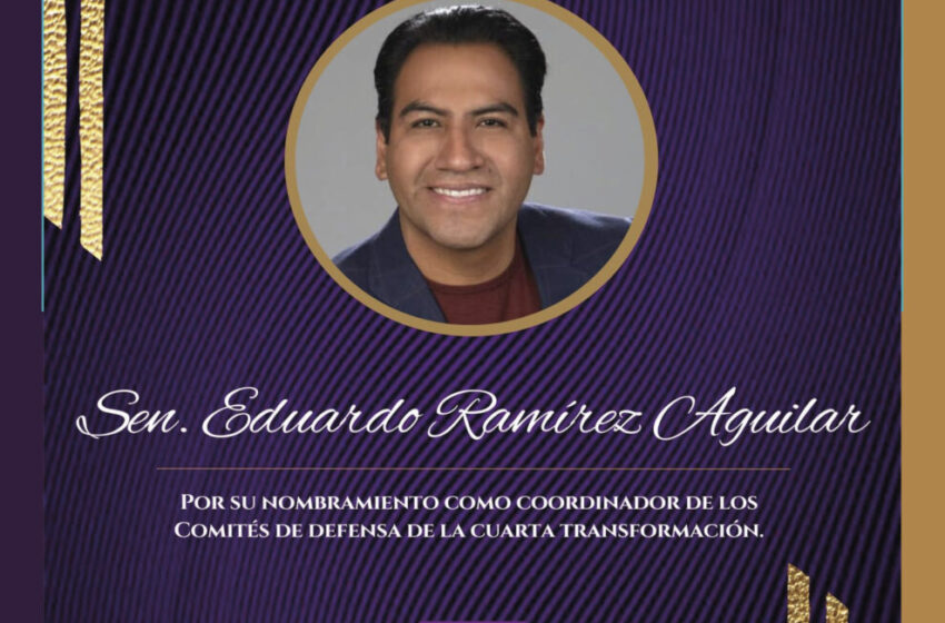 Podemos Mover a Chiapas felicita al Senador Eduardo Ramírez