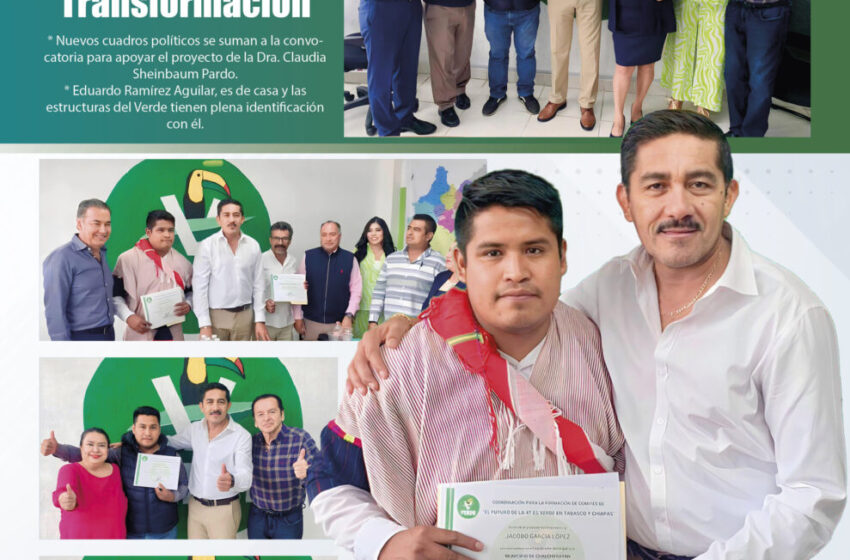  Los corazones verdes en Chiapas laten con fuerza en la Cuarta Transformación