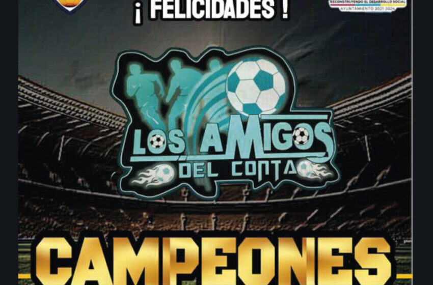  “Los Amigos del Conta”, campeones del Torneo Decembrino Tapilula 2023