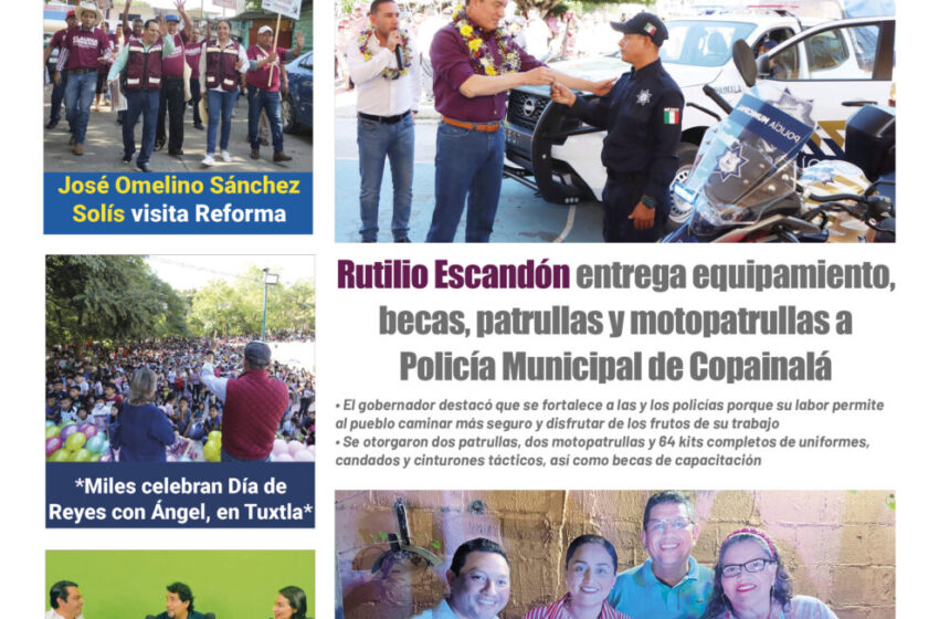  Edición digital del Periódico Debate Chiapas Domingo 07 de enero del 2024