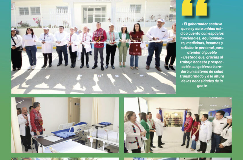  *Tras años de abandono, Rutilio Escandón inaugura reconversión del Centro de Salud Urbano de Osumacinta*