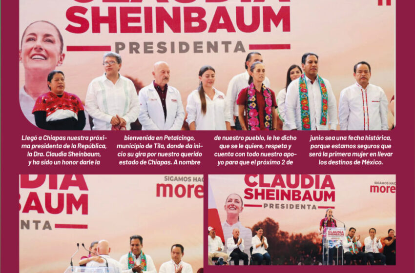  ¡Chiapas ya decidió, va con la 4T y el Plan C de Claudia Sheinbaum!: Dr. Pepe Cruz