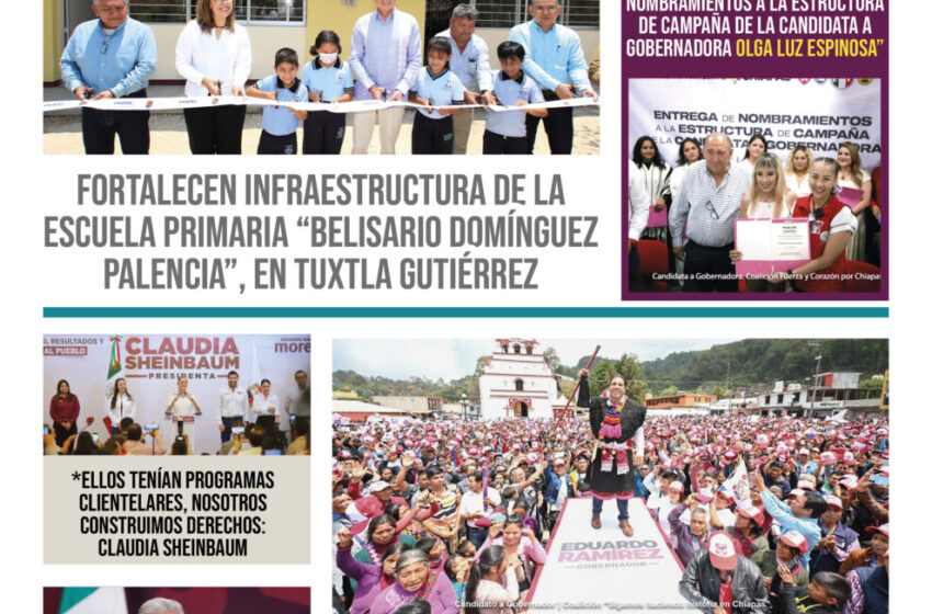  Periódico Debate Chiapas viernes 12 de abril del 2024