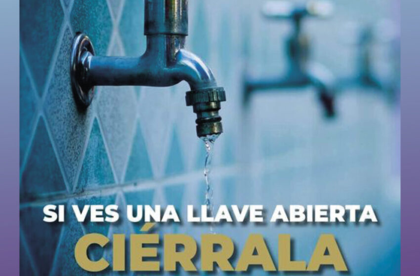  Gobierno municipal de Juárez hace un llamado al uso responsable del agua
