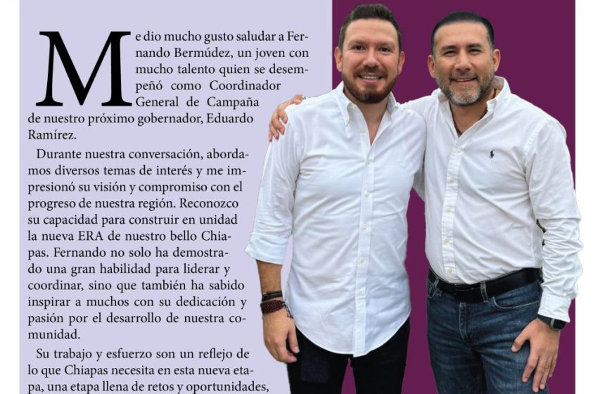  Fernando Bermúdez y Sergio Alejandro estrechan lazos de amistad