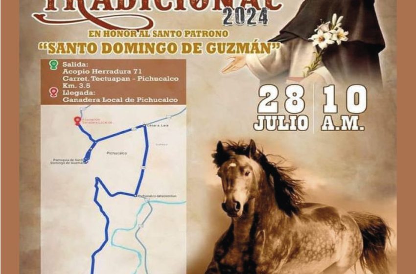  Gran cabalgata el honor al Santo Patrono Santo Domingo de Guzmán en Pichucalco