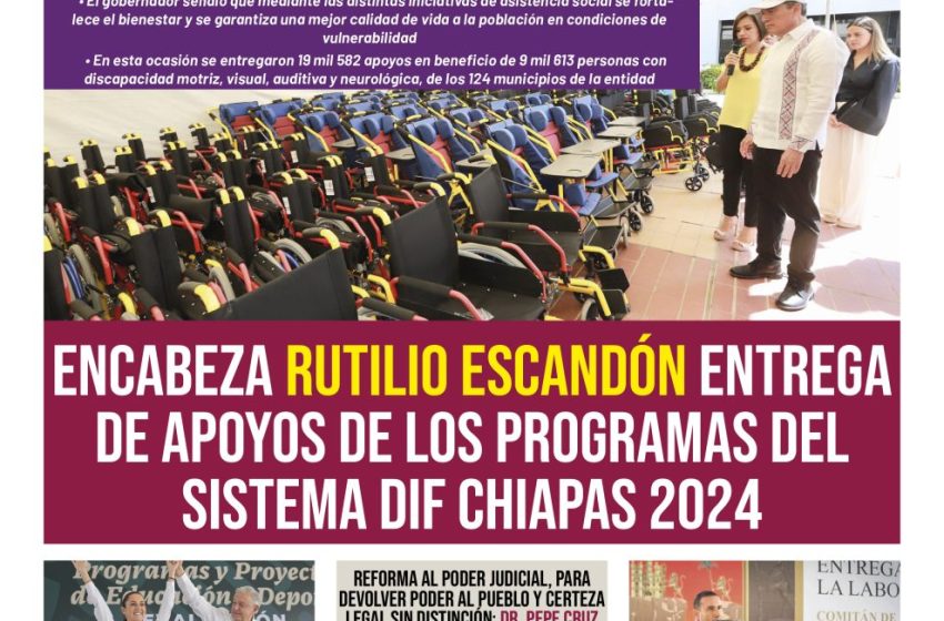  Periódico Debate Chiapas lunes 15 julio del 2024
